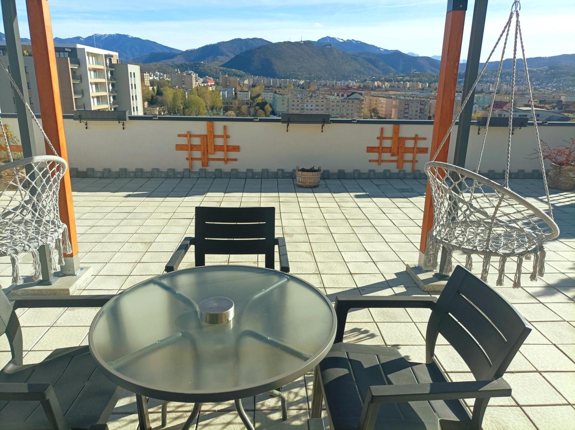 Penthouse City View Infinity Braşov Exterior foto